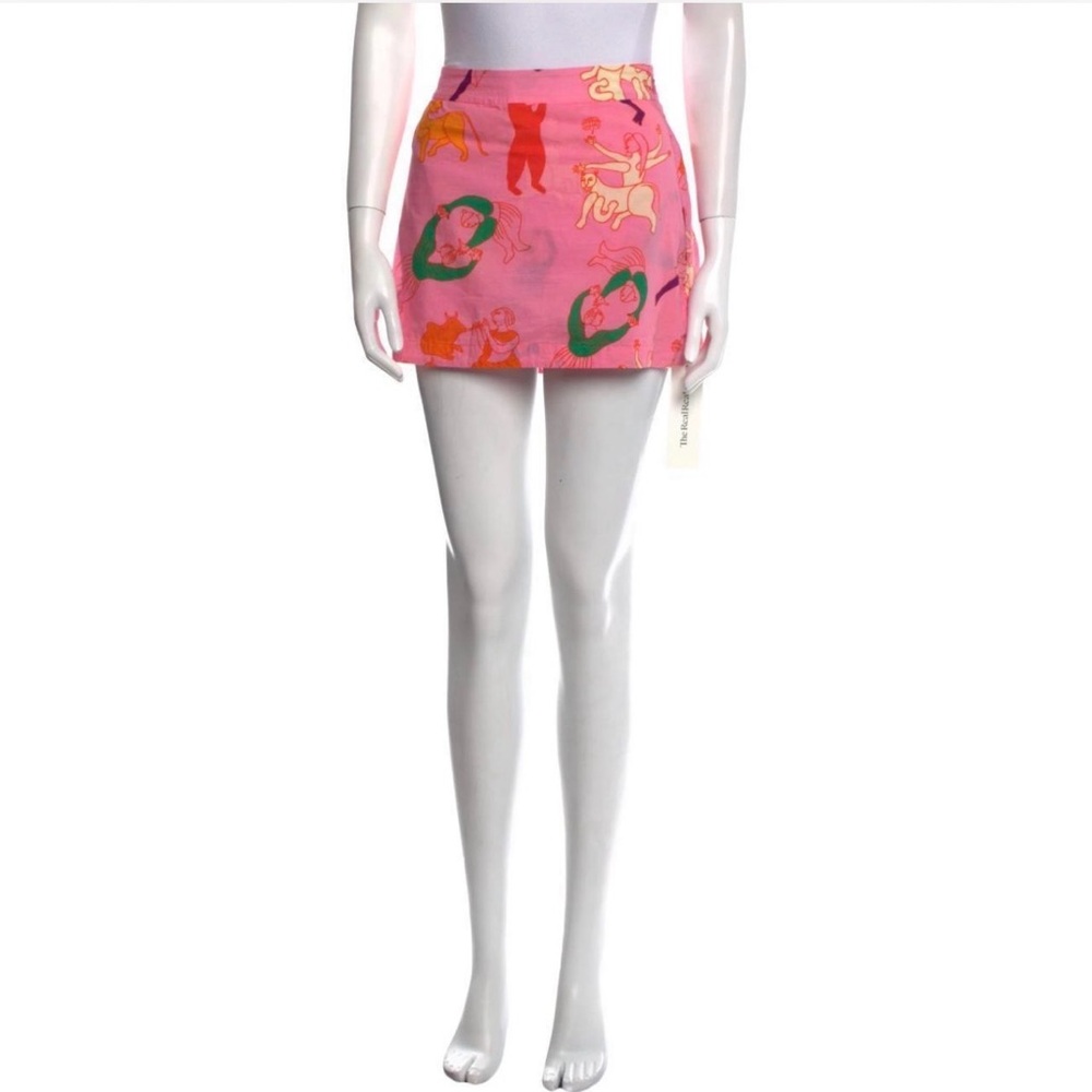 Rhode Pink Mini Skort